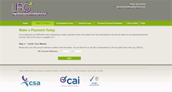 Desktop Screenshot of lrc-payments.com
